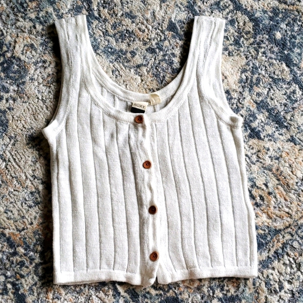 (Roxy) crop tank top
